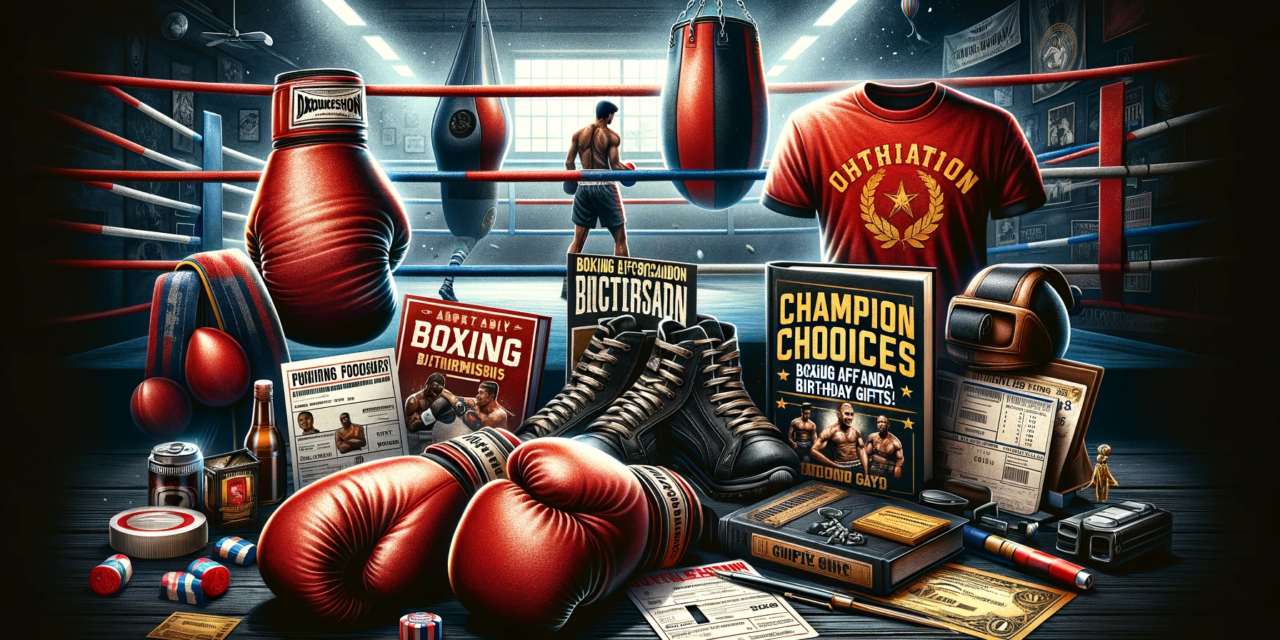 Champion Choices: Boxing Aficionado Birthday Gifts