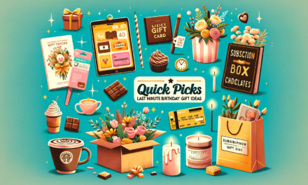 Quick Picks: Last Minute Birthday Gift Ideas