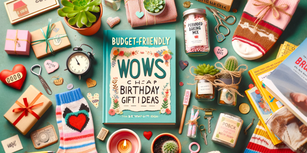 Budget-Friendly Wows: Cheap Birthday Gift Ideas