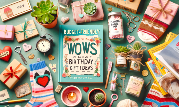 Budget-Friendly Wows: Cheap Birthday Gift Ideas