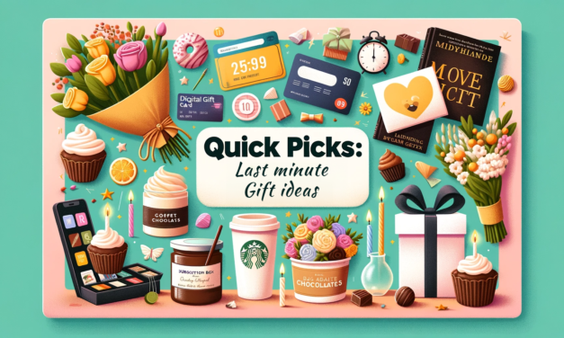 Quick Picks: Last Minute Birthday Gift Ideas